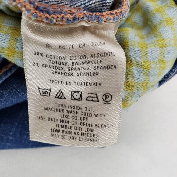 Pilcro and the letterpress Y2K Jeans Size 29 Low Rise Skinny Retro Basic Denim - Picture 10 of 10